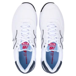 574 Greens v2 Vit Blå