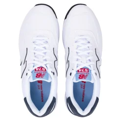 574 Greens v2 Vit Blå