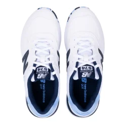 574 Greens v2 Vit Blå