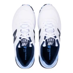 574 Greens v2 Vit Blå