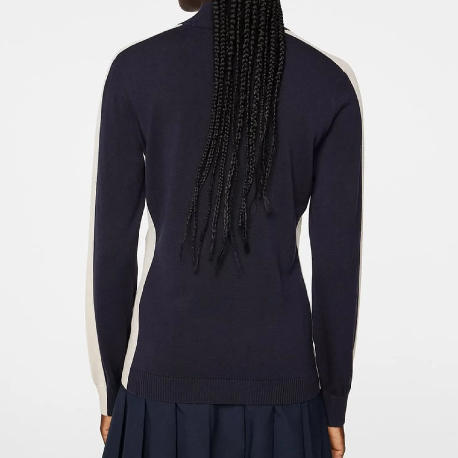 Adia Knitted Sweater Blå