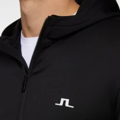 Aerial Full Zip Hood Svart