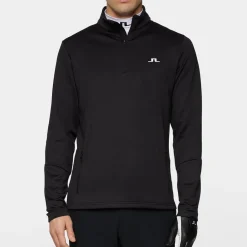 Aerial Quarter Zip Mid Layer Svart