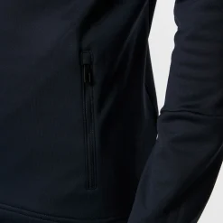 Aerial Quarter Zip Mid Layer Blå