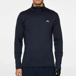 Aerial Quarter Zip Mid Layer Blå