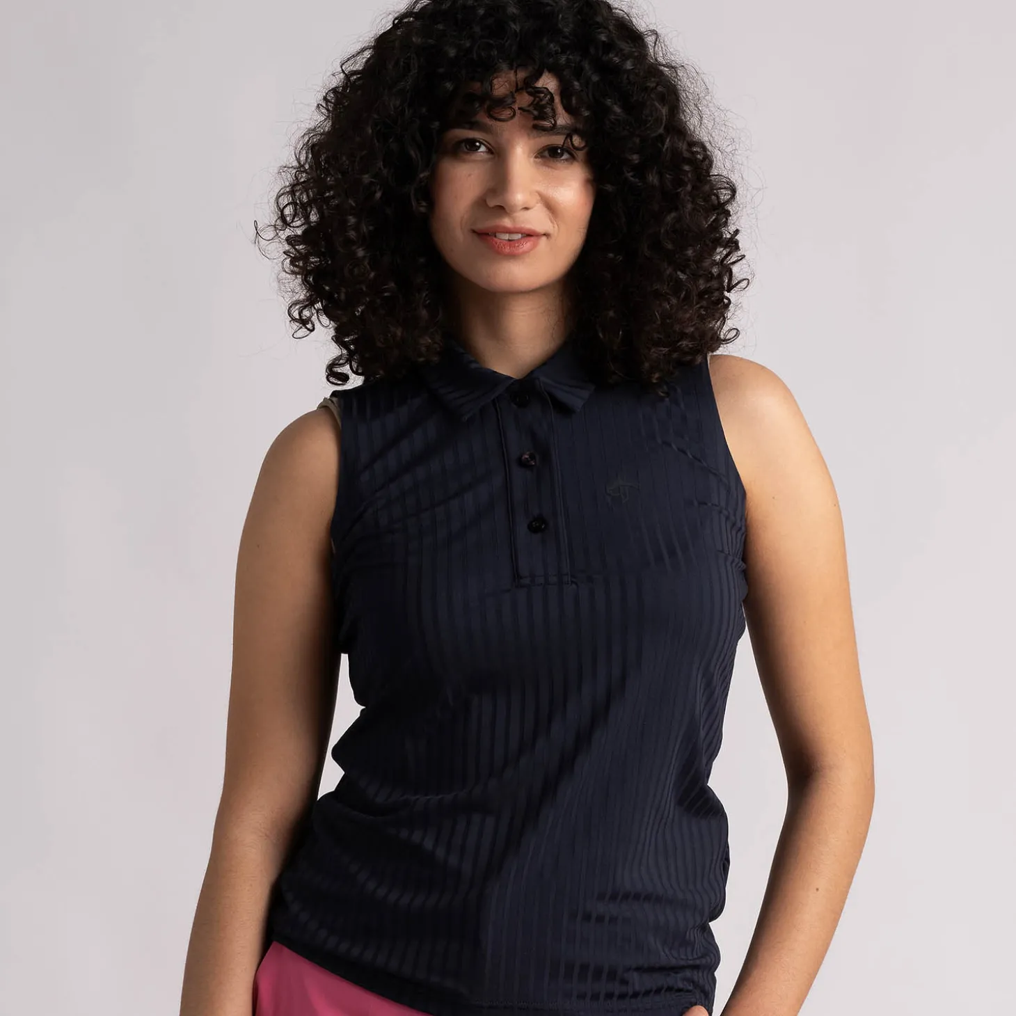 Andrea SL Poloshirt Blå