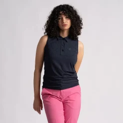 Andrea SL Poloshirt Blå