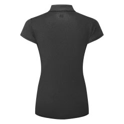 Animal Print Cap Sleeve Lisle Svart