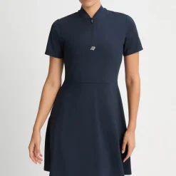 Annie Shortsleeve Dress Blå