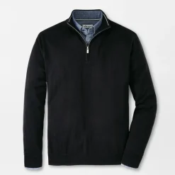 Autumn Crest Quarter-Zip Svart