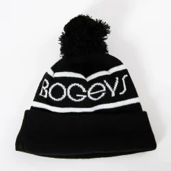 Bobble Hat Svart Vit
