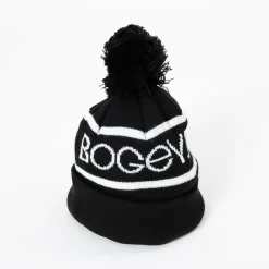 Bobble Hat Svart Vit