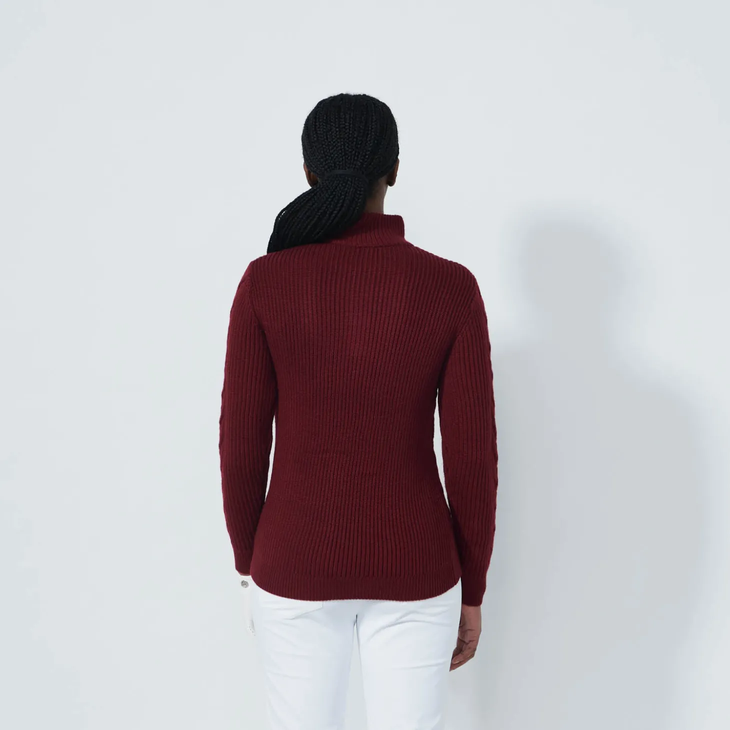 Cable Ls Pullover Lined