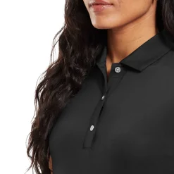 Cap Sleeve Lisle Svart