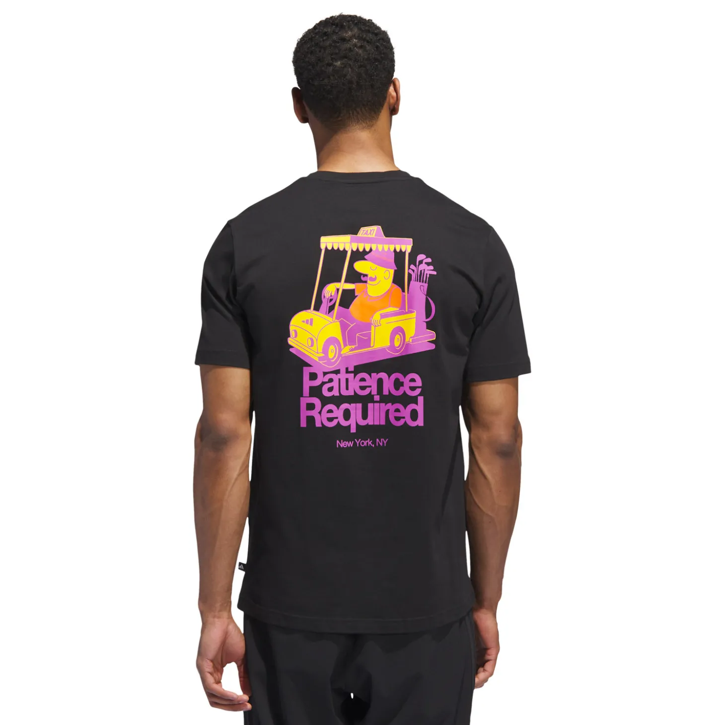 Chip In Nyc Graphic T-Shirt Svart