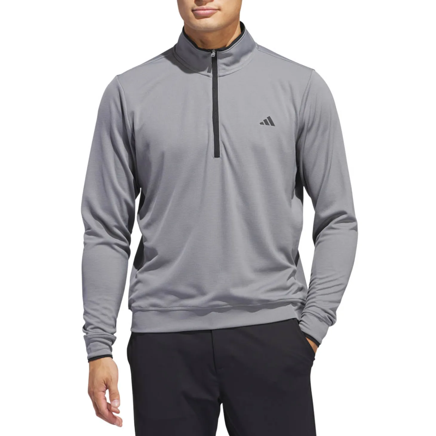 Core Lightweight Half-Zip Grå