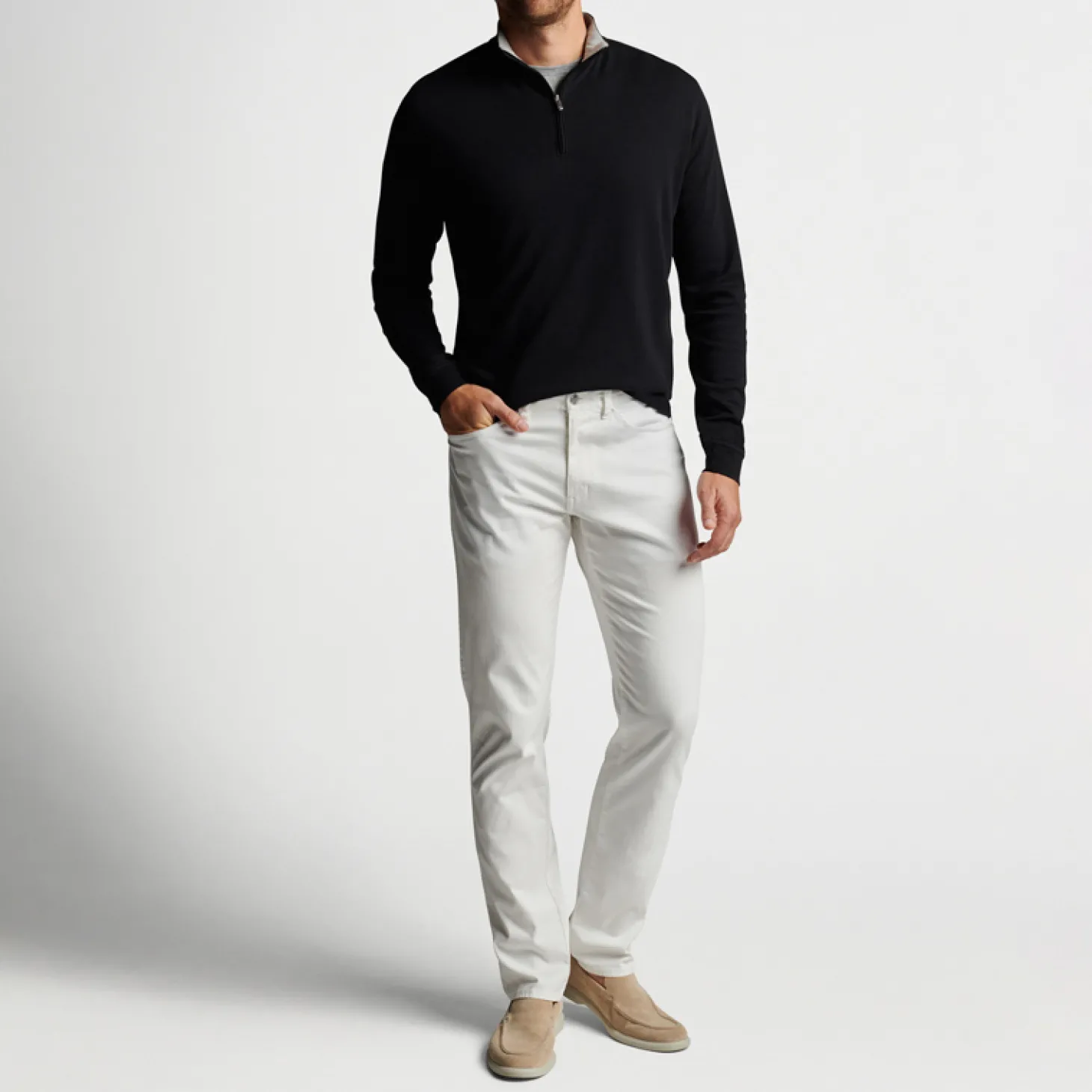 Crown Comfort Pullover Svart