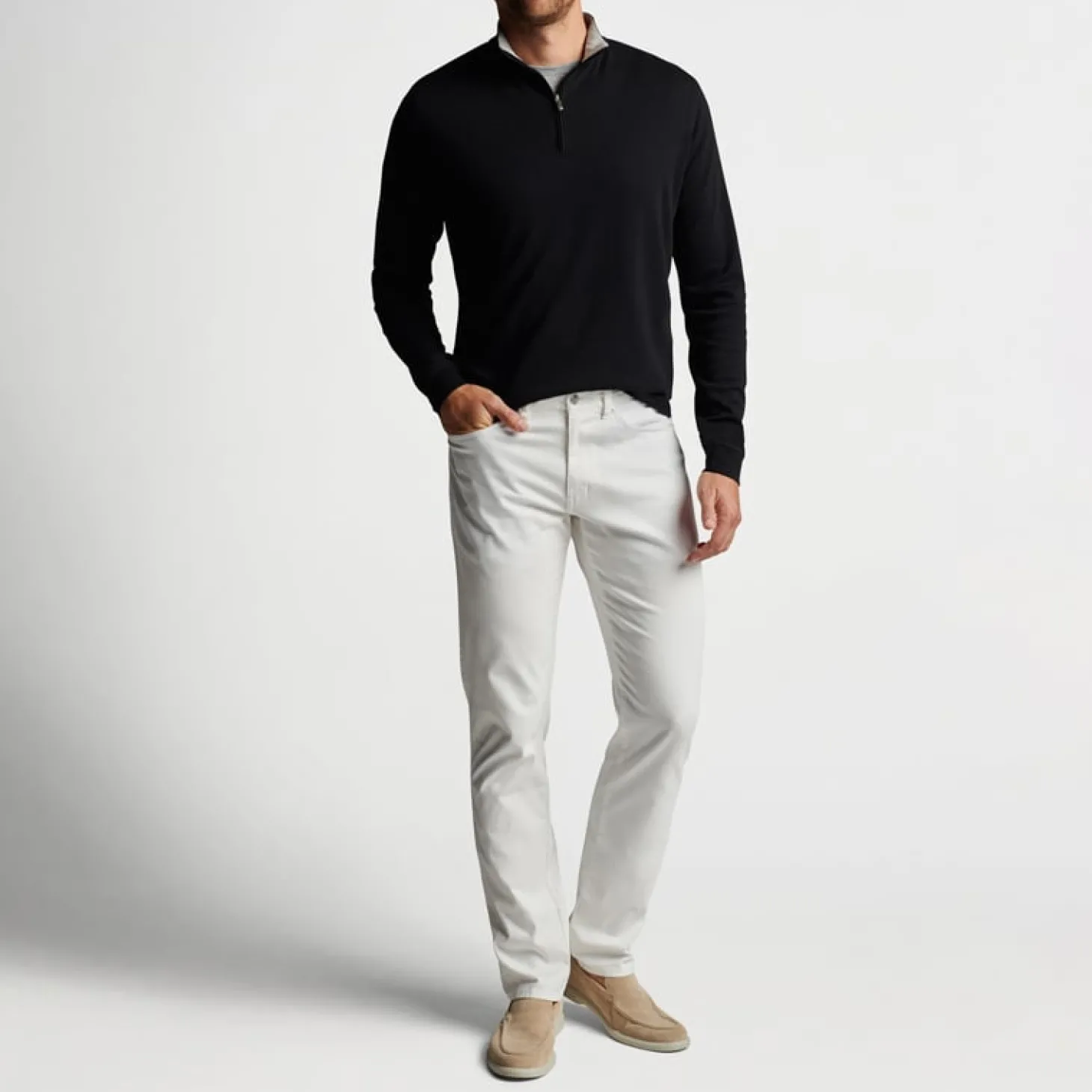 Crown Comfort Pullover Svart