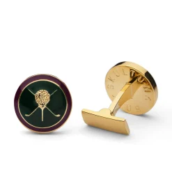 Cufflinks British Sporting Golf Grön