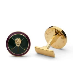 Cufflinks British Sporting Golf Grön