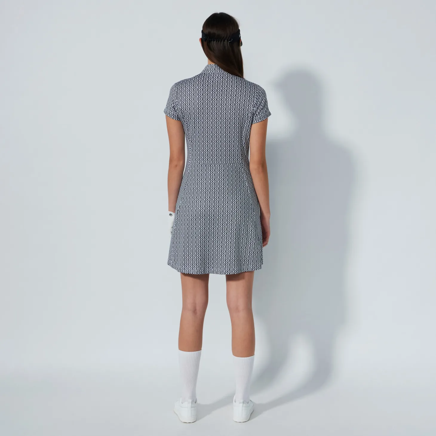 Diamond Cap S Dress Grå