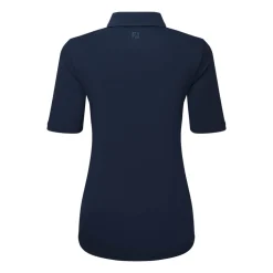 Half Sleeve Ruched Lisle Blå