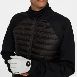 Hayden Quilt Hybrid Jacket Svart