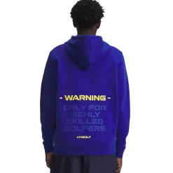 Hazard Warning Hoodie Blå