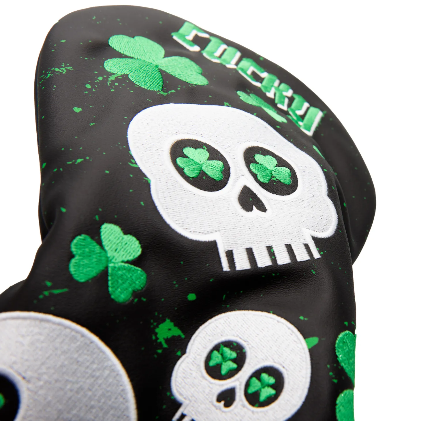 Headcover Driver Svart Grön