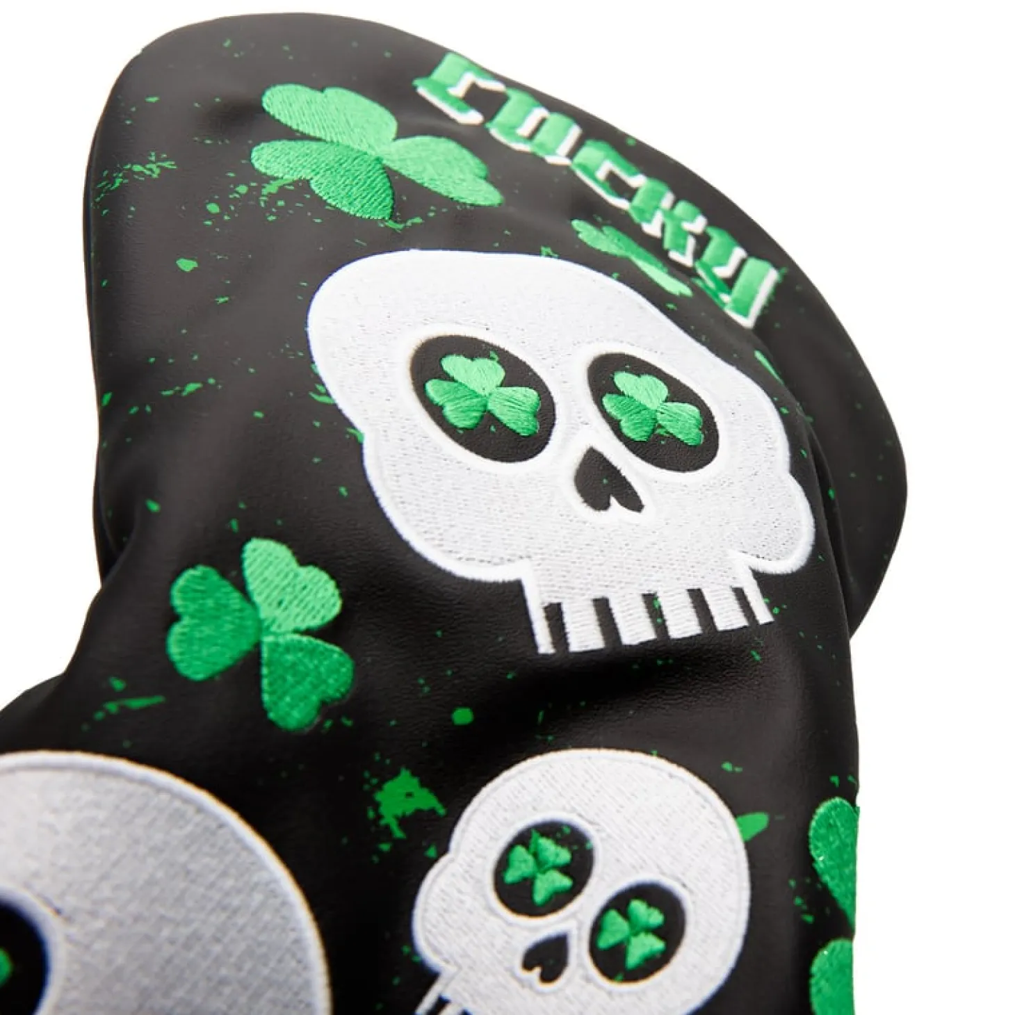 Headcover Driver Svart Grön