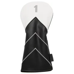 Headcover Driver Vit Svart