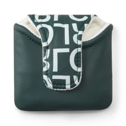 Headcover Mallet Putter Grön Vit