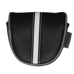 Headcover Putter Mallet Svart Vit