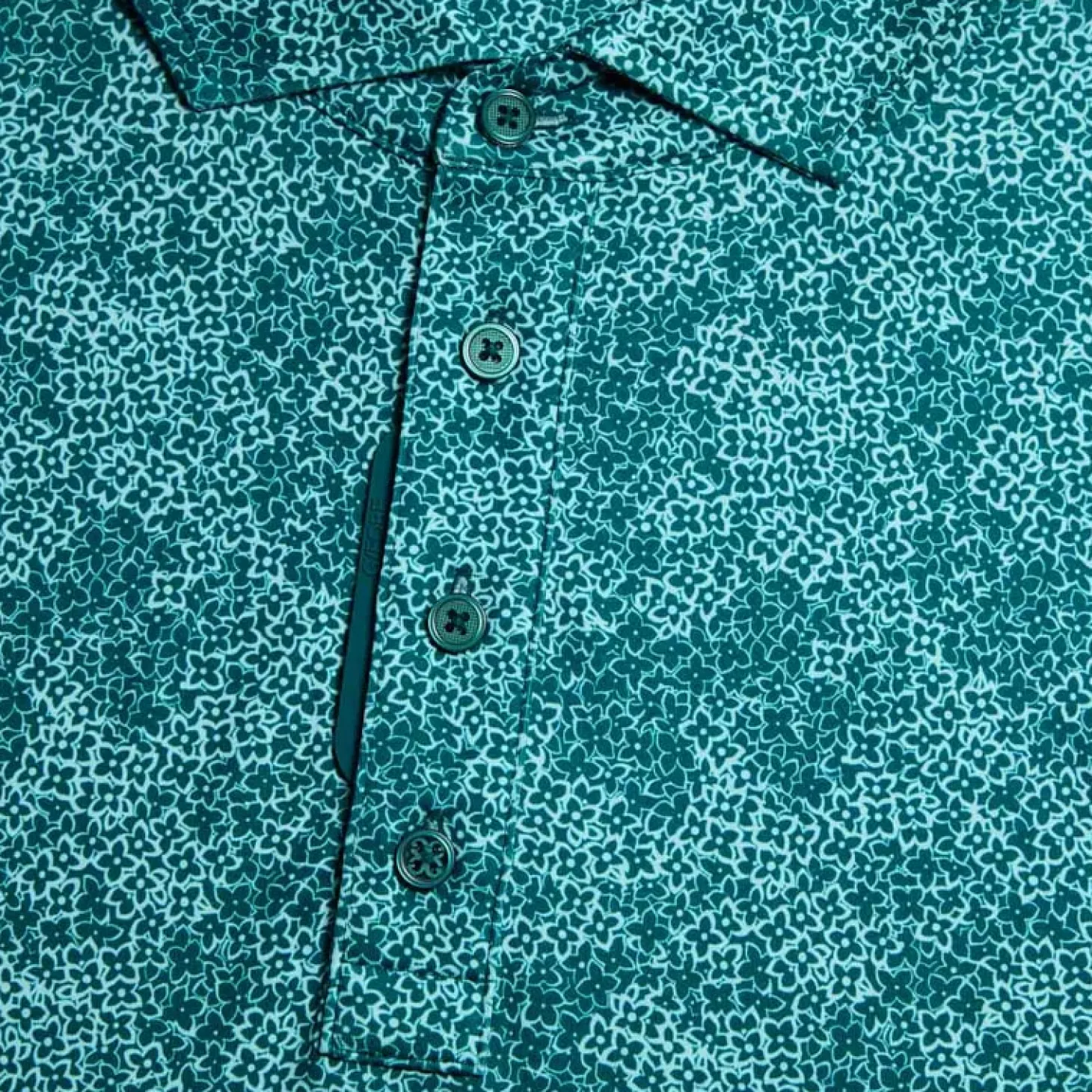 Hydrangea Tech Jersey Polo Grön