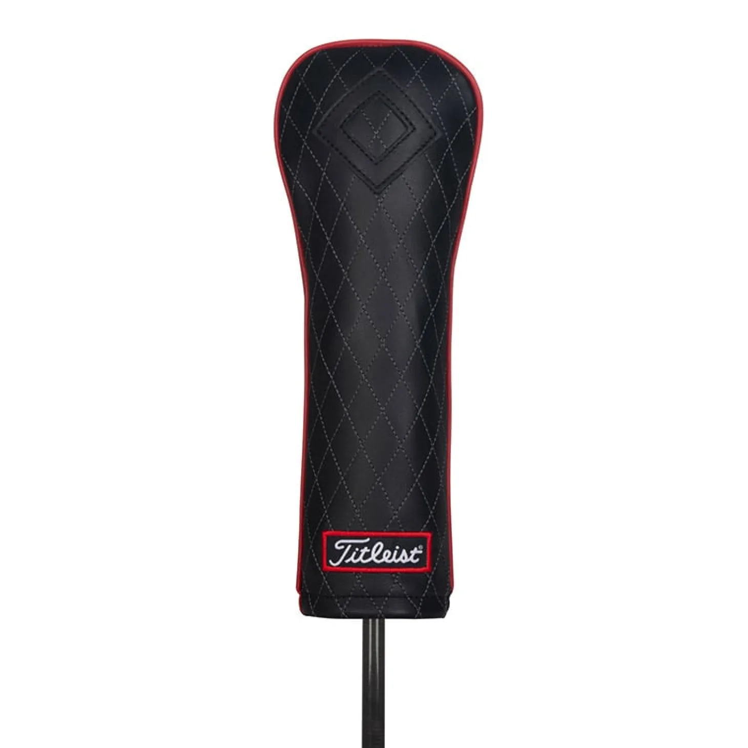 Jet Black Leather Headcover Hybrid