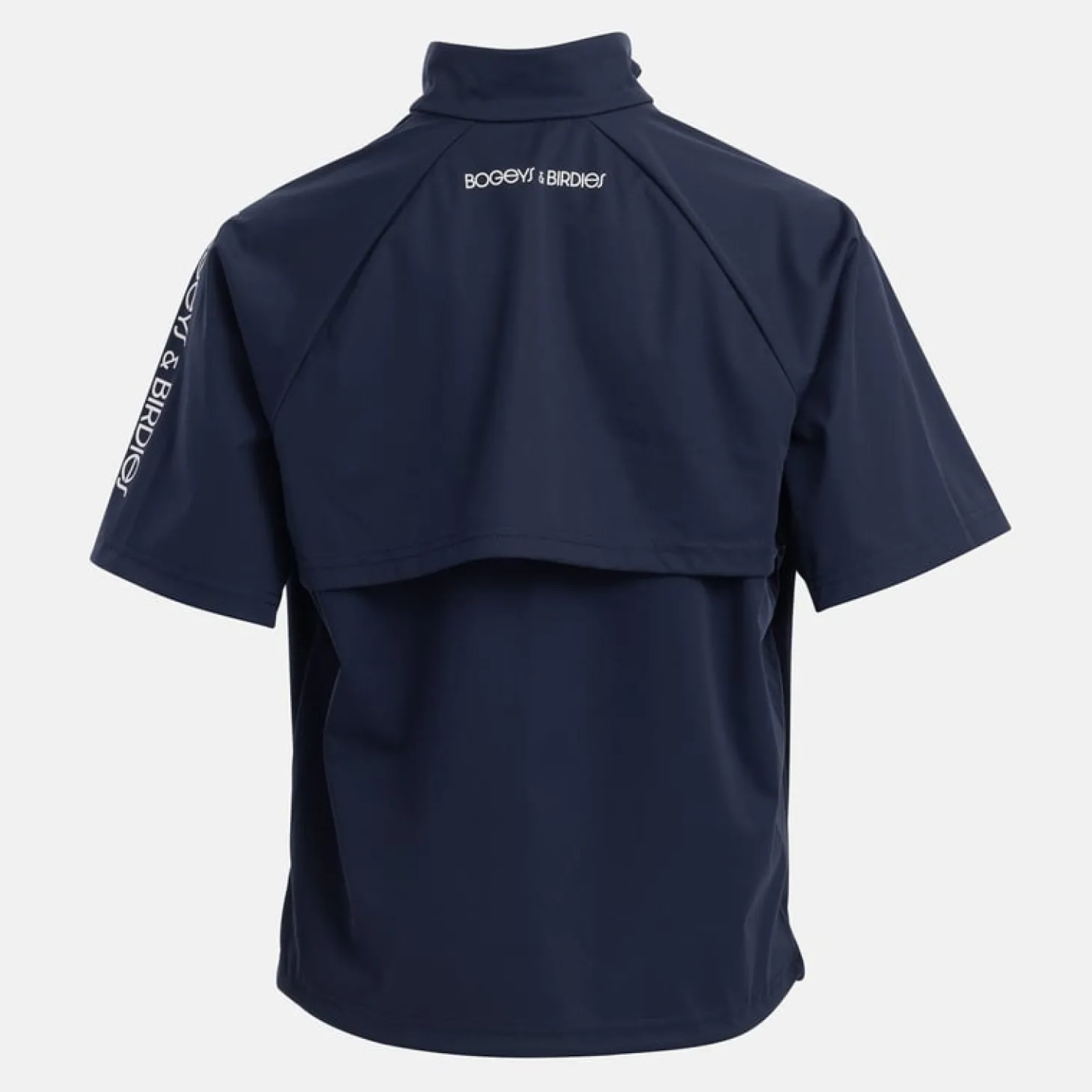 Jr Windbreaker SS 1/4 Zip Blå