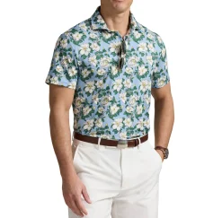 Knit-Polo LT WT Airflow AOP