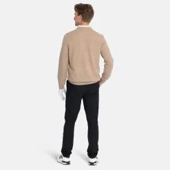 Lambswool Blend Crew Beige