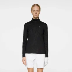 Lauryn Quarter Zip Mid Layer Svart