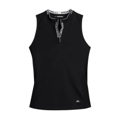 Leya Sleeveless Top Svart