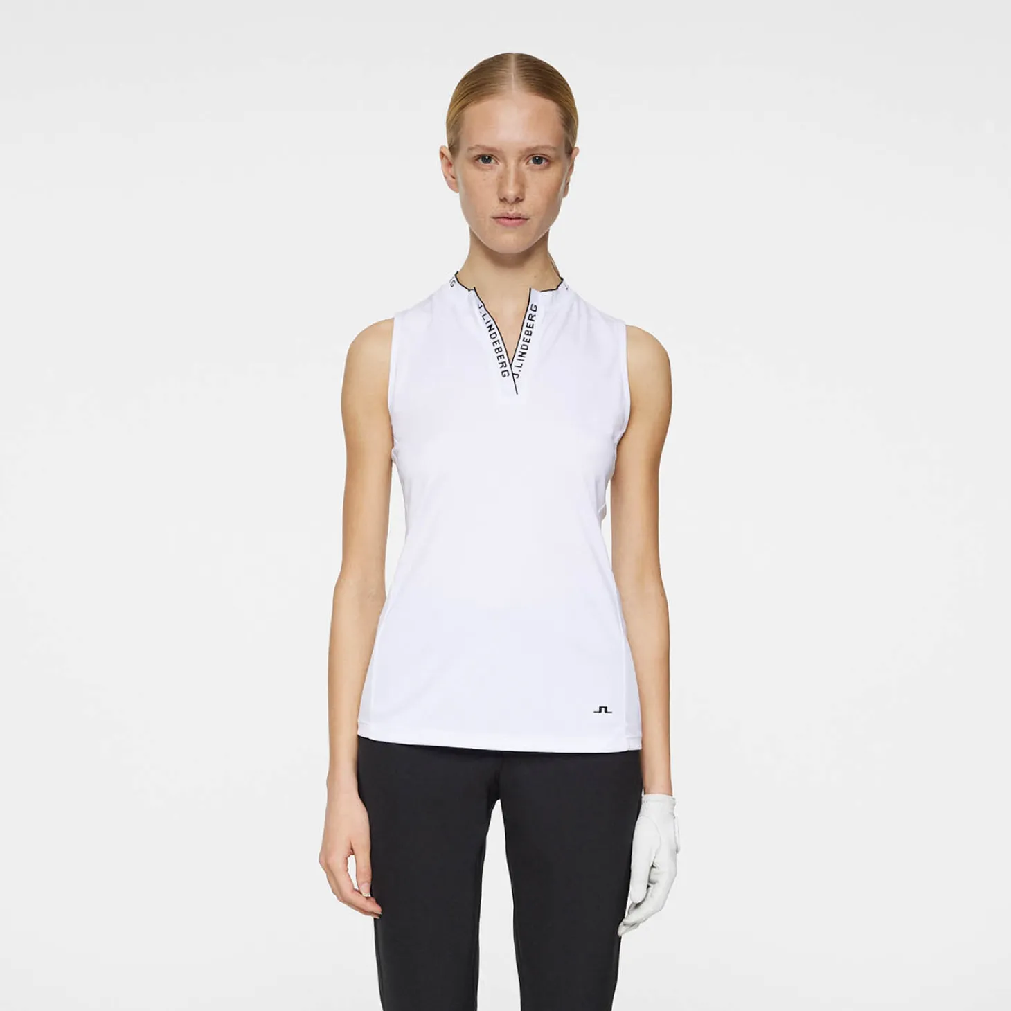 Leya Sleeveless Top Vit