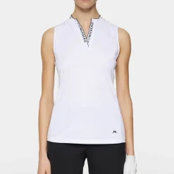 Leya Sleeveless Top Vit
