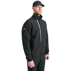 M Links Stretch Rainjacket Svart