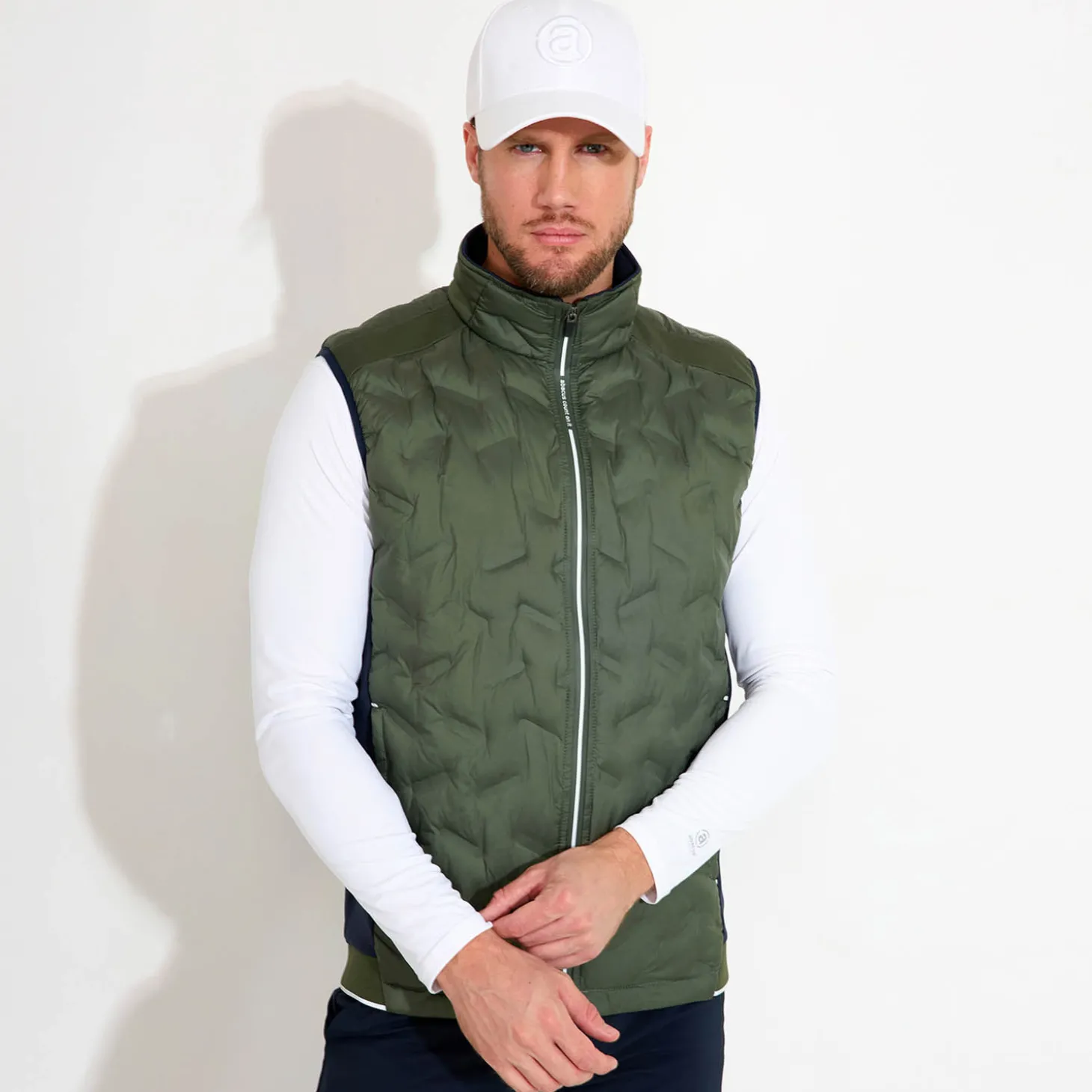 M Portrush Hybrid Vest Grön