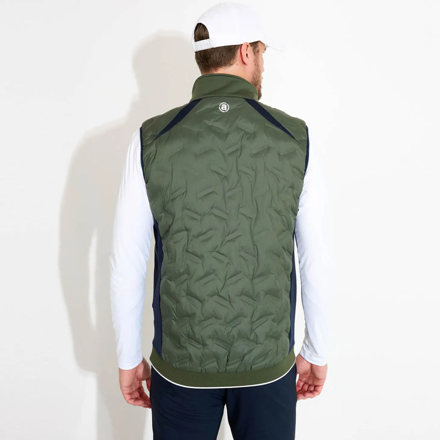 M Portrush Hybrid Vest Grön