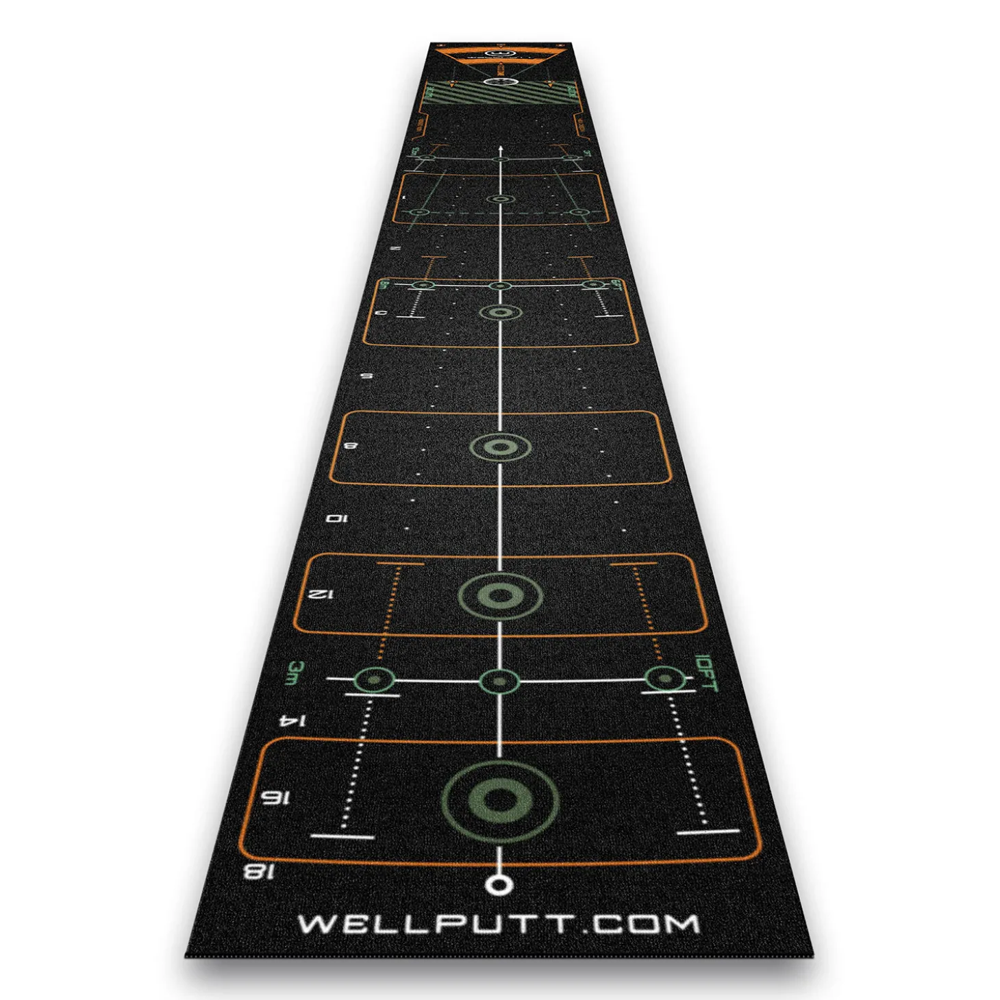 4M Putting mat BLACK (13ft)