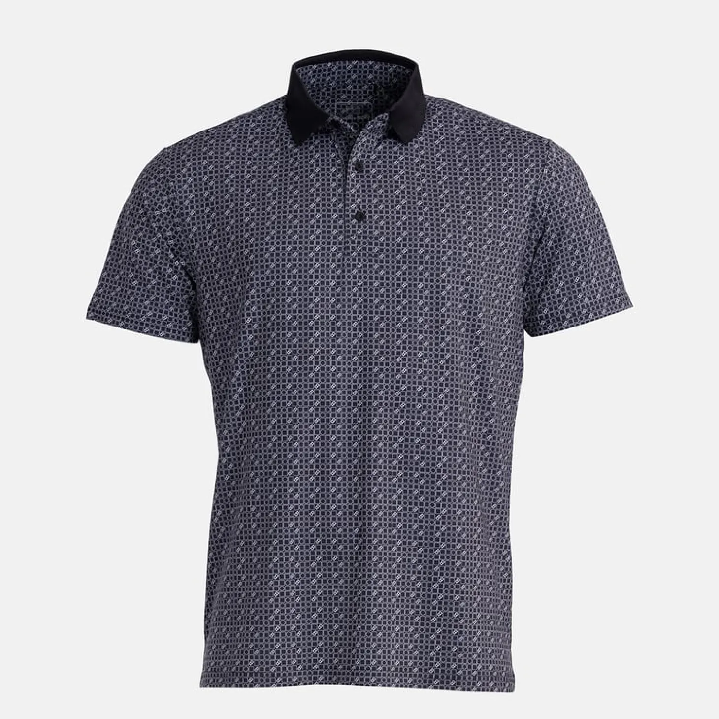 M Tech Pique Micro AOP Svart