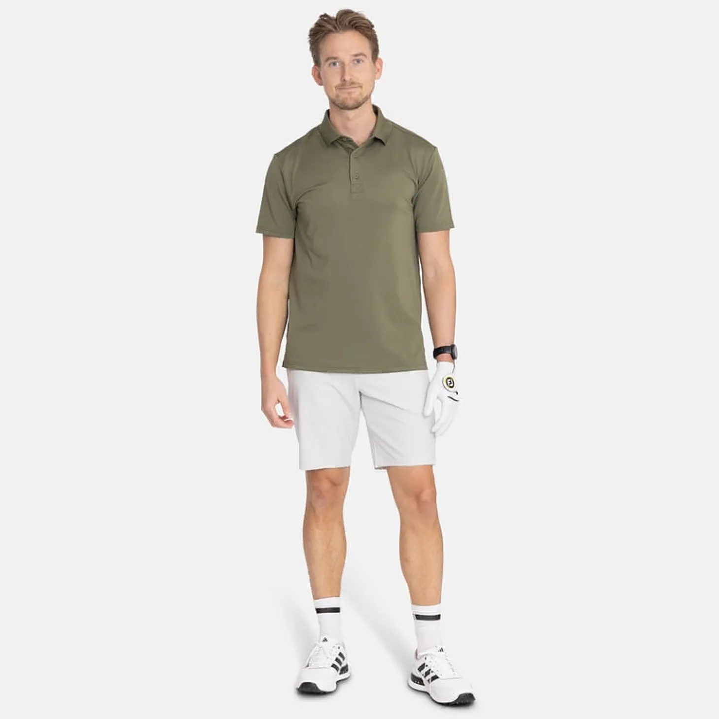 M Tech Solid Pique Knit