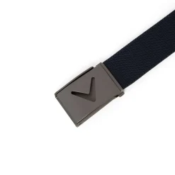 M V-Logo Web Belt Blå