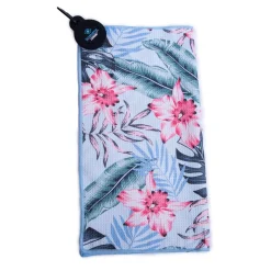 Magnetic Towel Vit Blå Rosa